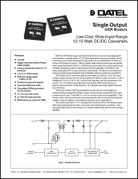 UER-15/1000-D48 Datasheet
