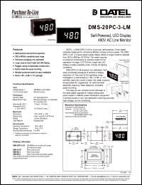 DMS-20PC-3-DCM Datasheet