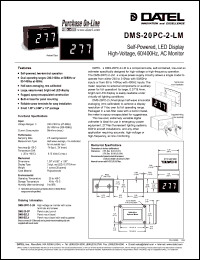 DMS-20PC-2-RSH Datasheet
