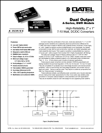 BWR-5/900-D12A Datasheet