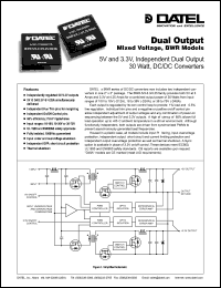 BWR-5/3-3.3/4.25-D24AN Datasheet