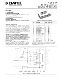 ADS-937/883 Datasheet