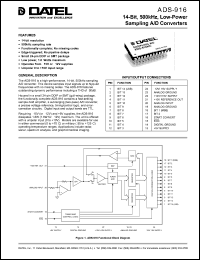 ADS-926/883 Datasheet
