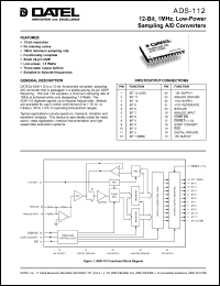 ADS-112/883 Datasheet