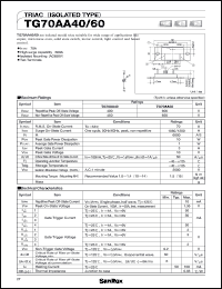 TG70AA60 Datasheet