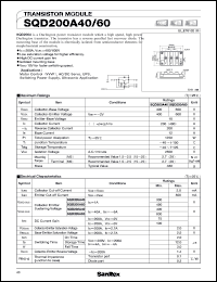 SQD200A40 Datasheet