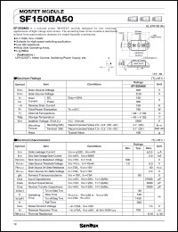 SF150BA50 Datasheet