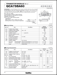 QCA75BA60 Datasheet