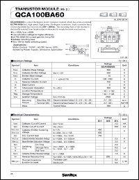 QCA100BA60 Datasheet