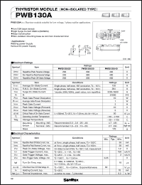 PWB130A40 Datasheet