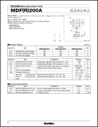 MDF200A30 Datasheet