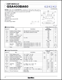 GSA400BA60 Datasheet