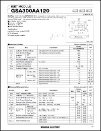 GSA300AA120 Datasheet