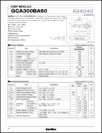 GCA300BA60 Datasheet