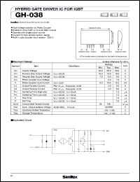 GH-038 Datasheet