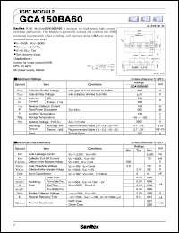 GCA150BA60 Datasheet