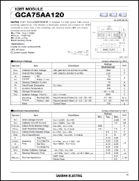 GCA75AA120 Datasheet