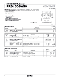 FRS150BA50 Datasheet