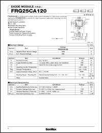 FRG25BA60 Datasheet