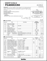 FCA50CC50 Datasheet