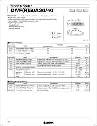 DWR50A30 Datasheet
