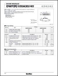 DWF100A30 Datasheet