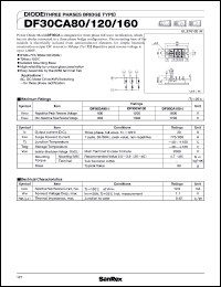DF30CA160 Datasheet