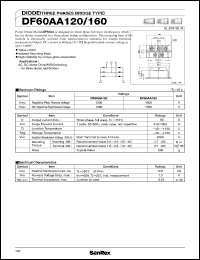 DF60AA160 Datasheet