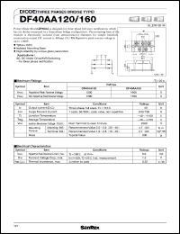 DF40AA120 Datasheet