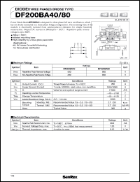 DF200BA80 Datasheet