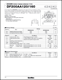DF200AA160 Datasheet