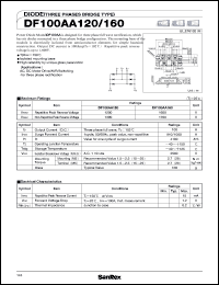 DF100AA160 Datasheet
