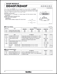 DD40F120 Datasheet
