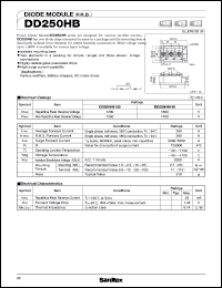 DD250HB120 Datasheet