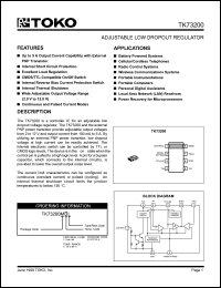 TK73200MCL Datasheet