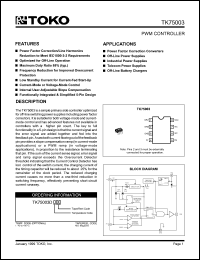 TK75003DIMG Datasheet