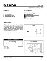 TK71330MTL Datasheet