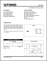 TK71245MTL Datasheet