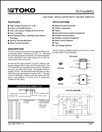 TK11360BUCB Datasheet