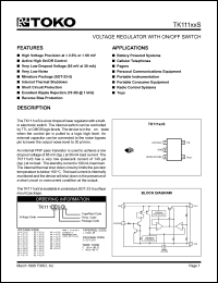 TK11150MCL Datasheet