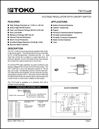 TK11145MCL Datasheet
