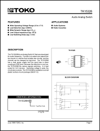 TK15328MTL Datasheet