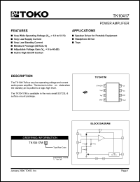 TK10416MTL Datasheet