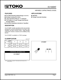 KV1590NT Datasheet