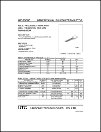 UTC2SC1815 Datasheet