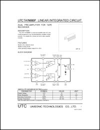 UTCTA7640AP Datasheet