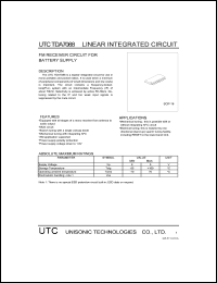 UTCTDA2003 Datasheet