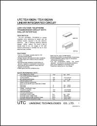 UTCTEA1062AN Datasheet