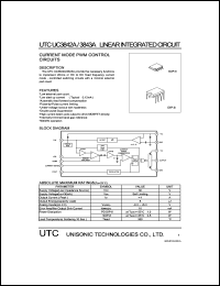UTCUC3843A Datasheet