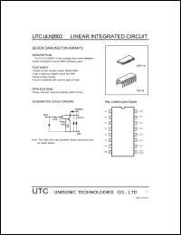 UTCULN2003 Datasheet